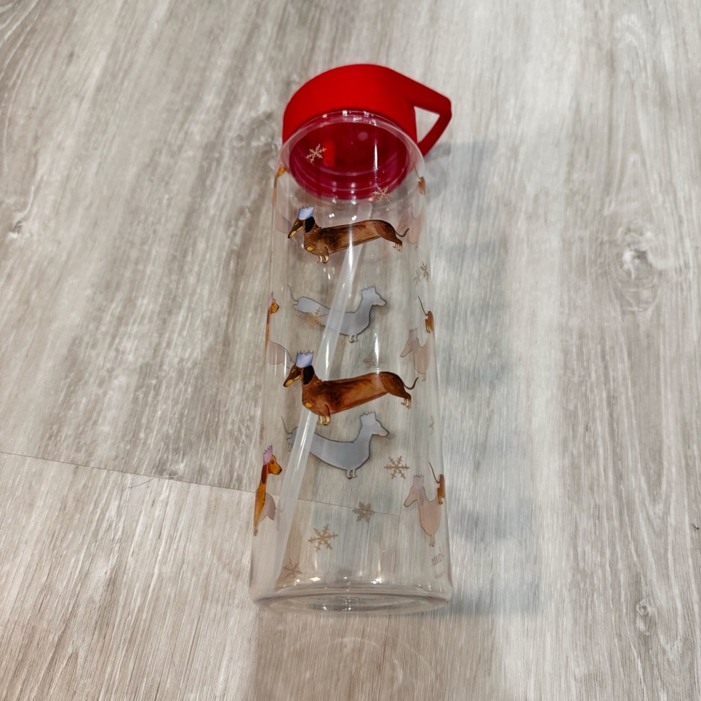 Milly Green Dachshund Water Bottle